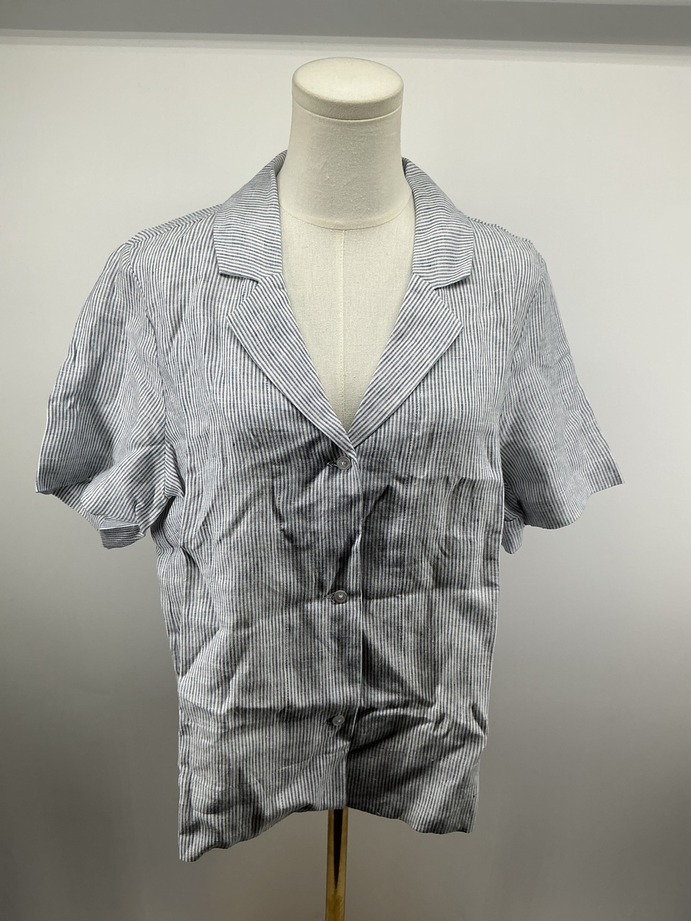 100% European Linen Short Sleeve Shirt